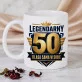 Zestaw Prezenowy Z Kubkiem Na 50 Urodziny Mężczyzny Na 50 Urodziny: Legendarny Zestaw Prezenowy Z Kubkiem Na 50 Urodziny Mężczyzny Na 50 Urodziny: Legendarny