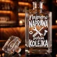 Karafka Do Wódki z Grawerem Dla Złotej Rączki Prezent: Najpierw Naprawa Potem Kolejka