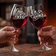 Dwa Kieliszki Do Wina Dla Państwa Młodych Prezent Na Ślub Dla Pary: Razem Na Zawsze Dwa Kieliszki Do Wina Dla Państwa Młodych Prezent Na Ślub Dla Pary: Razem Na Zawsze