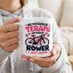 Kubek Z Nadrukiem Dla Rowerzystki Prezent Dla Kobiety: Rowerowa Terapia Kubek Z Nadrukiem Dla Rowerzystki Prezent Dla Kobiety: Rowerowa Terapia