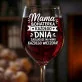 Kieliszek Do Wina Dla Matki Prezent Na Dzień Mamy Dla Kobiety: Mama Bohaterka Wieczora Kieliszek Do Wina Dla Matki Prezent Na Dzień Mamy Dla Kobiety: Mama Bohaterka Wieczora