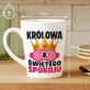 Kubek Z Nadrukiem Na Mikołajki Prezent Dla Kobiety: Królowa Świętego Spokoju Kubek Z Nadrukiem Na Mikołajki Prezent Dla Kobiety: Królowa Świętego Spokoju