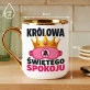 Kubek Z Nadrukiem Na Mikołajki Prezent Dla Kobiety: Królowa Świętego Spokoju Kubek Z Nadrukiem Na Mikołajki Prezent Dla Kobiety: Królowa Świętego Spokoju