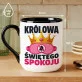 Kubek Z Nadrukiem Na Mikołajki Prezent Dla Kobiety: Królowa Świętego Spokoju Kubek Z Nadrukiem Na Mikołajki Prezent Dla Kobiety: Królowa Świętego Spokoju