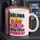 Kubek Z Nadrukiem Na Mikołajki Prezent Dla Kobiety: Królowa Świętego Spokoju Kubek Z Nadrukiem Na Mikołajki Prezent Dla Kobiety: Królowa Świętego Spokoju