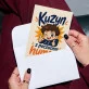 Kartka z Życzeniami Dla Kuzyna Dla Mężczyzny: Chibi Wesoły Kuzyn