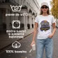 Koszulka Damska Biała Na Mikołajki Prezent Dla Kobiety: Czuły Sarkazm Retro