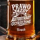 Kufel Personalizowany z Grawerem Dla Nowego Kierowcy Prezent Dla Mężczyzny: Sarkastyczna Pierwsza