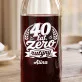 Karafka Do Wina Personalizowana Na 40 Rocznicę Ślubu Prezent Dla Kobiety: 40 Lat, Zero Rutyny