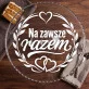 Patera Na Ciasto Na Rocznicę Ślubu Prezent Na Walentynki Dla Pary: Elegancka Para Patera Na Ciasto Na Rocznicę Ślubu Prezent Na Walentynki Dla Pary: Elegancka Para