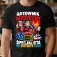 Koszulka Męska Dla Ratownika Medycznego Prezent Dla Mężczyzny: Specjalista Od