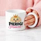 Kubek Z Okrągłym Uchem Dla Kucharki Prezent Dla Kobiety: Pierogi Princess Kubek Z Okrągłym Uchem Dla Kucharki Prezent Dla Kobiety: Pierogi Princess