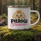 Kubek Emaliowany Dla Kucharki Prezent Dla Kobiety: Pierogi Princess Kubek Emaliowany Dla Kucharki Prezent Dla Kobiety: Pierogi Princess