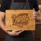 Deska Do Krojenia z Grawerem Dla Klienta Prezent Dla Mężczyzny: Dziękujemy Za Zaufanie