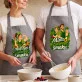 Zestaw Fartuchów Dla Wegetarian Prezent Dla Pary: Wegetariański Duet