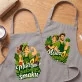 Zestaw Fartuchów Dla Wegetarian Prezent Dla Pary: Wegetariański Duet