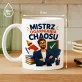 Kubek Z Nadrukiem Dla Wychowawcy Prezent Na Dzień Nauczyciela Dla Mężczyzny: Mistrz Ogarniania Chaosu Kubek Z Nadrukiem Dla Wychowawcy Prezent Na Dzień Nauczyciela Dla Mężczyzny: Mistrz Ogarniania Chaosu