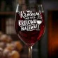 Kieliszek Do Wina Na Święta Prezent Dla Kobiety: Królowa Nalewa Grawer
