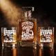Zestaw Do Whisky Na 40Stke Prezent Dla Mężczyzny: Męska Rozgrzewka