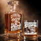Zestaw Do Whisky Na 40Stke Prezent Dla Mężczyzny: Męska Rozgrzewka