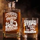 Zestaw Do Whisky Na 40Stke Prezent Dla Mężczyzny: Męska Rozgrzewka