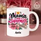 Różowy Zestaw Prezentowy z Kubkiem Dla Mamy Na Dzień Mamy Dla Kobiety: Mama Ma Supermoce