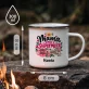 Kubek Emaliowany Dla Mamy Prezent Na Dzień Mamy Dla Kobiety: Mama Ma Supermoce Kubek Emaliowany Dla Mamy Prezent Na Dzień Mamy Dla Kobiety: Mama Ma Supermoce