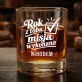 Szklanki Do Whisky z Grawerem Na Pierwszą Rocznicę Ślubu Prezent Na Walentynki Dla Mężczyzny: Rok Z Tobą, Misja