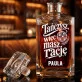 Karafka Do Whisky z Grawerem Dla Tancerki Prezent Dla Kobiety: Tańczysz, Więc Masz Rację