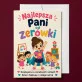 Kartka z Życzeniami Na Zakończenie Zerówki Dla Kobiety: Zerówkowa Królowa Kartka z Życzeniami Na Zakończenie Zerówki Dla Kobiety: Zerówkowa Królowa