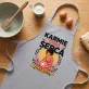 Fartuch Dla Kobiety W Ciąży Prezent Na Dzień Mamy Dla Kobiety: Karmię Dwa Serca -