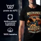 Koszulka Męska Dla Mechanika Samochodowego Prezent Dla Mężczyzny: Marzenia 4 Kółek