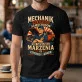 Koszulka Męska Dla Mechanika Samochodowego Prezent Dla Mężczyzny: Marzenia 4 Kółek