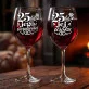 Dwa Kieliszki Do Wina Na 25 Rocznicę Ślubu Prezent Dla Pary: 25 Lat Razem Dwa Kieliszki Do Wina Na 25 Rocznicę Ślubu Prezent Dla Pary: 25 Lat Razem