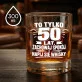 Szklanka Do Whisky Na 50 Urodziny Mężczyzny Prezent Na 50 Urodziny Dla Mężczyzny: To Tylko 50 Lat,