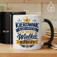 Kubek Z Nadrukiem Dla Kierownika Prezent Dla Mężczyzny: Kierownik Twórca Kubek Z Nadrukiem Dla Kierownika Prezent Dla Mężczyzny: Kierownik Twórca