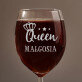 Queen - Grawerowany kieliszek do wina