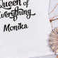 Queen of everything - Koszulka damska z nadrukiem
