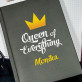 Queen of everything - notatnik A5 z nadrukiem