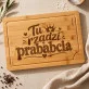 Deska Do Krojenia Dla Prababci Prezent Na Dzień Babci Dla Kobiety: Królestwo Prababci