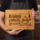 Deska Do Krojenia Na Nowy Dom Prezent Dla Pary: Miłość Bez Łez