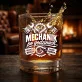 Szklanka Do Whisky Dla Mechanika Prezent Dla Mężczyzny: Mechanik Po Godzinach Szklanka Do Whisky Dla Mechanika Prezent Dla Mężczyzny: Mechanik Po Godzinach
