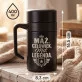 Kubek Termiczny Z Grawerem Dla Męża Prezent Na Rocznicę Ślubu Dla Mężczyzny: Mąż Mit Legenda