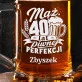 Kufel Personalizowany z Grawerem Na 40 Urodziny Dla Męża Prezent: Piwna Perfekcja Kufel Personalizowany z Grawerem Na 40 Urodziny Dla Męża Prezent: Piwna Perfekcja
