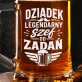 Kufel Dla Dziadka Prezent Na Dzień Dziadka Dla Mężczyzny: Dziadek Legendarny Szef