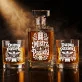 Zestaw Do Whisky Dla Pszczelarza Prezent Dla Mężczyzny: Mistrz Pasieki