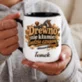 Kubek Personalizowany Dla Stolarza Prezent Dla Mężczyzny: Drewno Nie Kłamie, Ludzie Kubek Personalizowany Dla Stolarza Prezent Dla Mężczyzny: Drewno Nie Kłamie, Ludzie