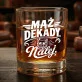 Szklanka Do Whisky Na 10 Rocznicę Ślubu Prezent Dla Mężczyzny: Mąż Dekady. Nalej. Szklanka Do Whisky Na 10 Rocznicę Ślubu Prezent Dla Mężczyzny: Mąż Dekady. Nalej.