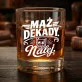 Zestaw Prezentowy Whisky Na 10 Rocznicę Ślubu Dla Mężczyzny: Mąż Dekady. Nalej Zestaw Prezentowy Whisky Na 10 Rocznicę Ślubu Dla Mężczyzny: Mąż Dekady. Nalej