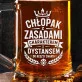 Kufel Na Dzień Chłopaka Prezent Dla Chłopaka Mężczyzny: Chłopak Z Zasadami